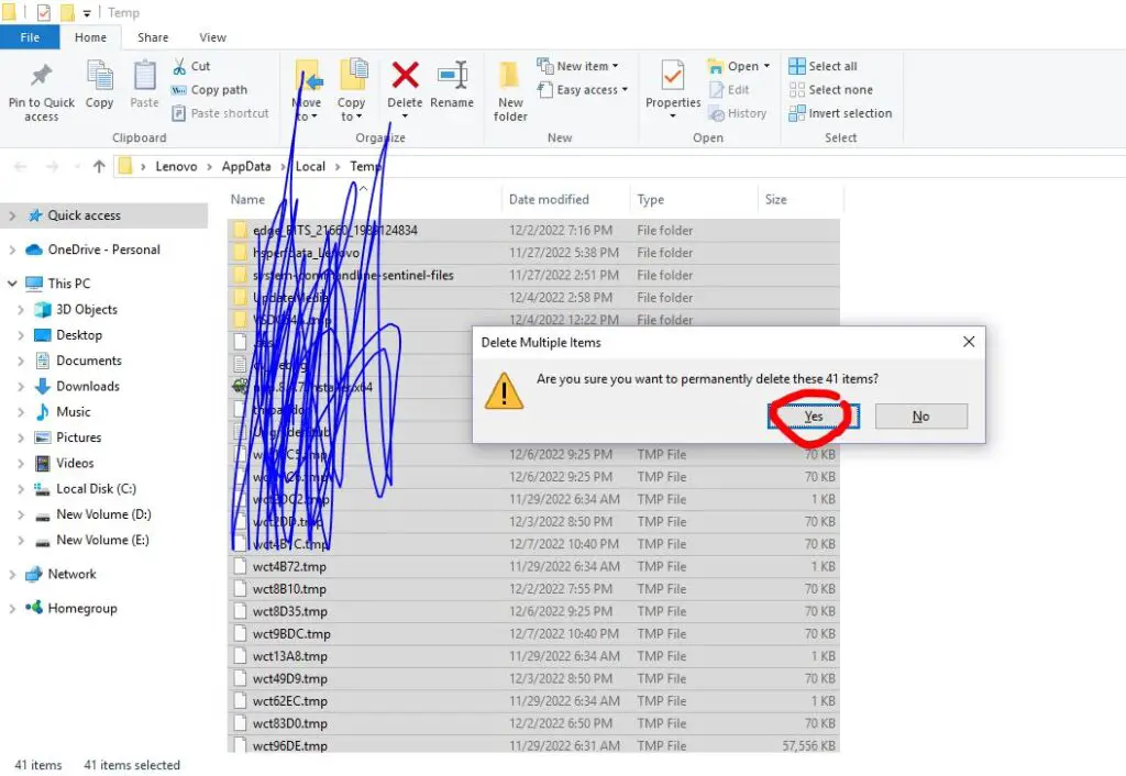 Laptop मे की cache files delete करके स्पीड बढ़ाए